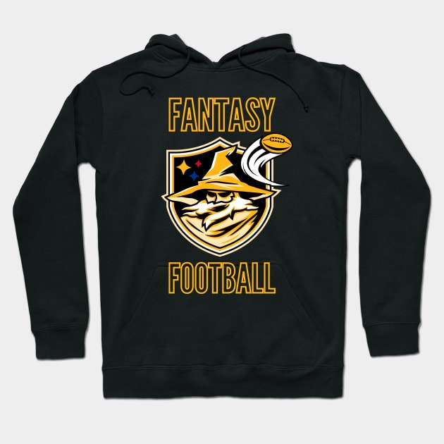 Fantasy Football (Pittsburgh) Hoodie by Pine Tree Tees